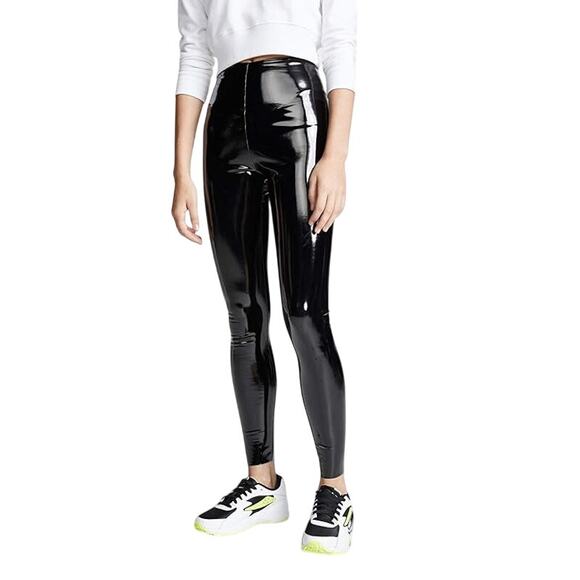 NWT! Commando Perfect Control Faux Patent Leather Legging Black Small - Picture 2 of 12